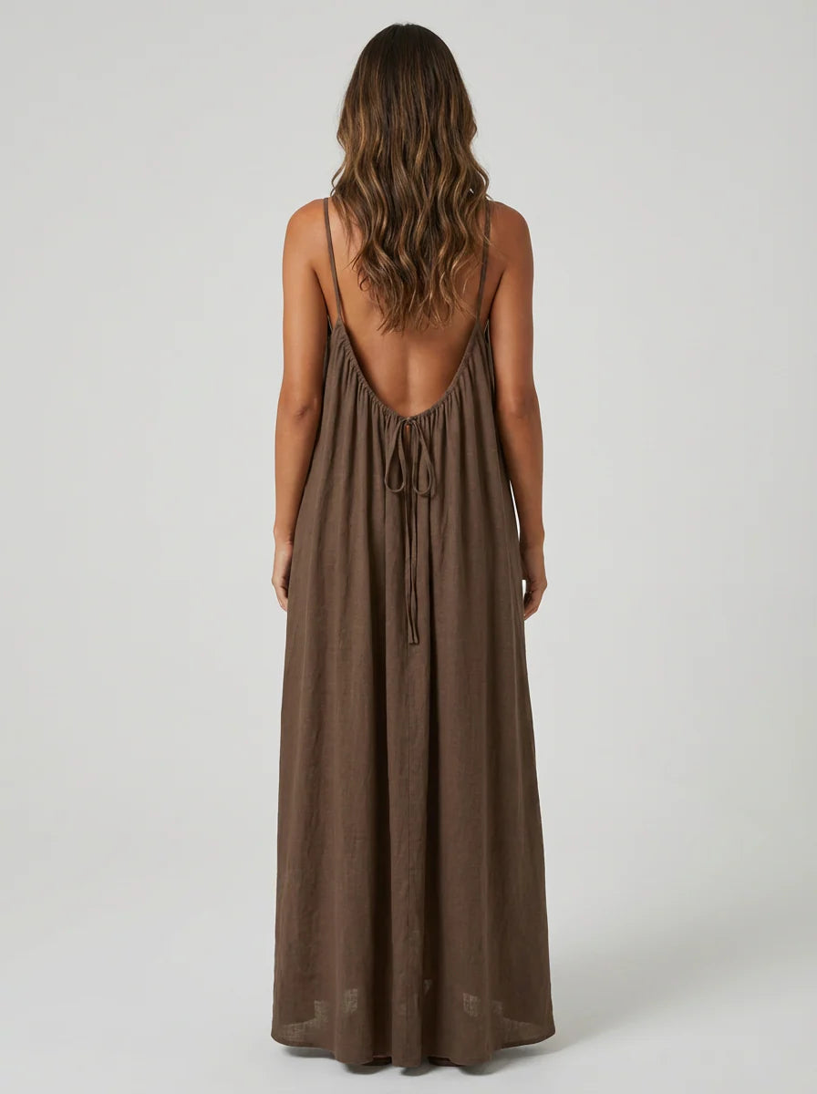 Vestido Formentera – Espalda Descubierta