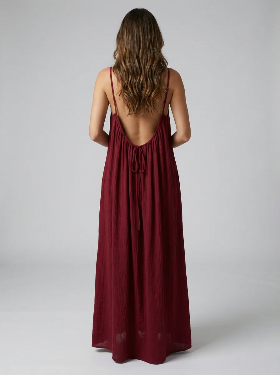 Vestido Formentera – Espalda Descubierta