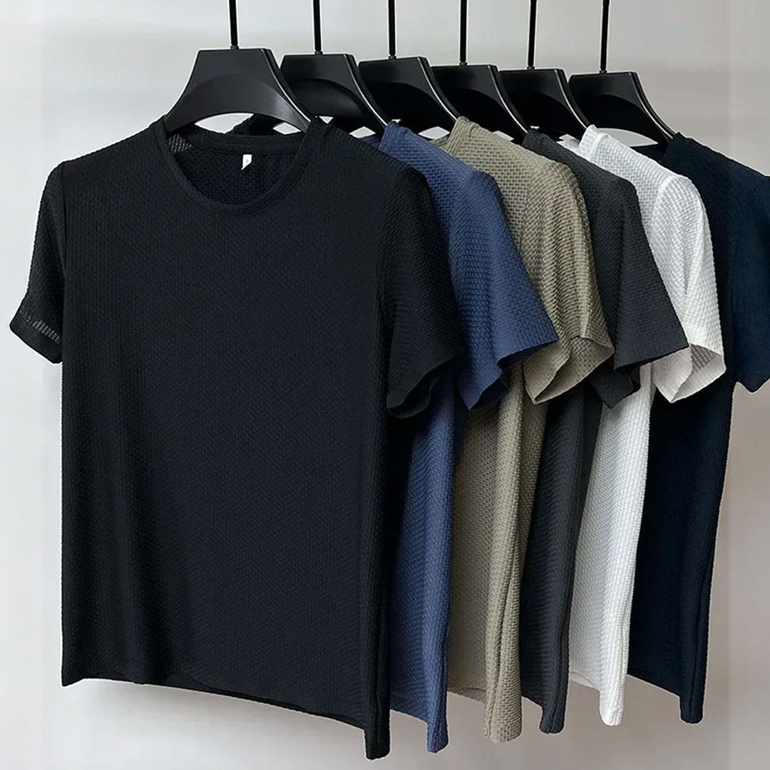 Arden - Camiseta de cuello redondo ultraconfortable para hombre