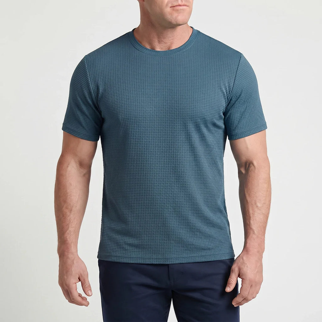 Arden - Camiseta de cuello redondo ultraconfortable para hombre
