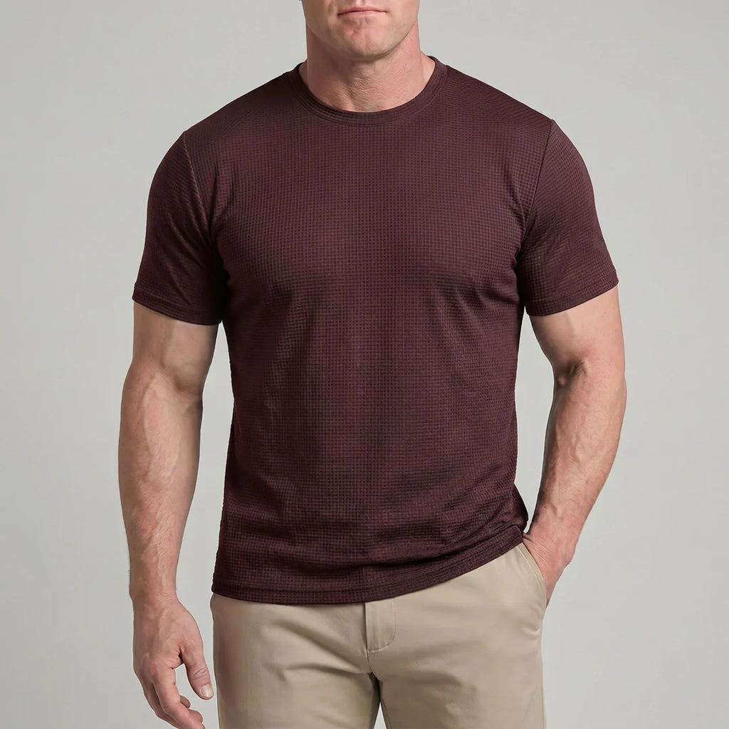 Arden - Camiseta de cuello redondo ultraconfortable para hombre