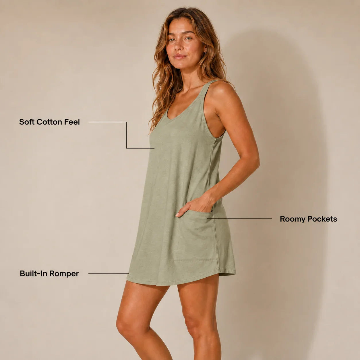 Vestido Rosell Corto